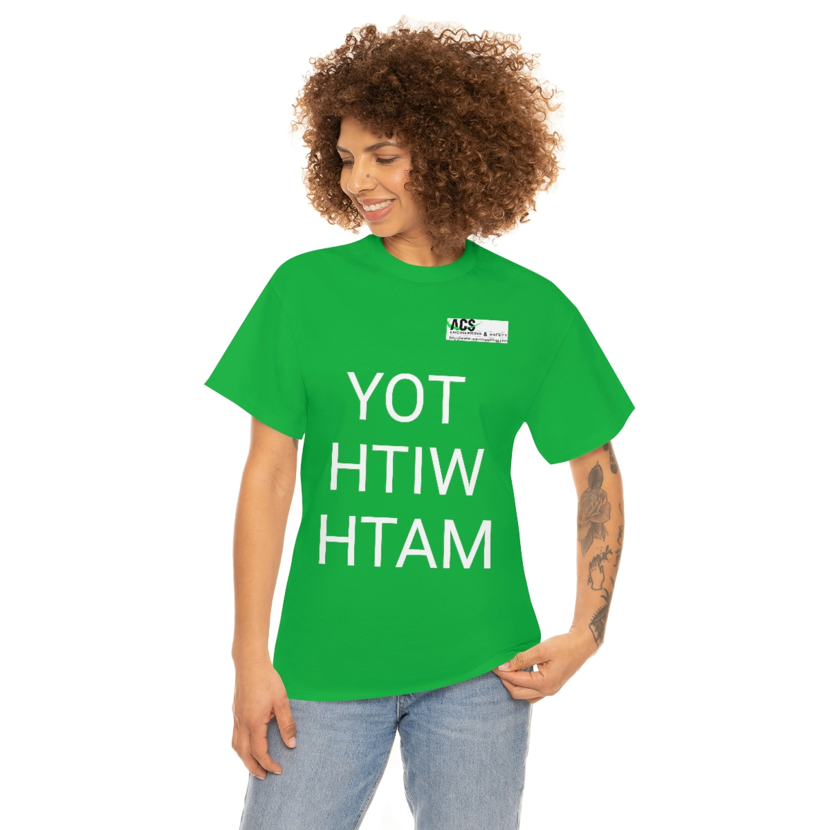 TOY WITH MATH Unisex Cotton Tee - Image 2